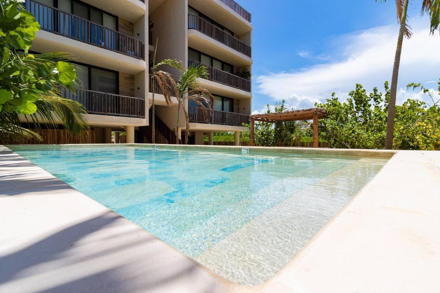 Isla Holbox Pool View Loft Steps From The Ocean In Punta Cocos - C101酒店 外观 照片