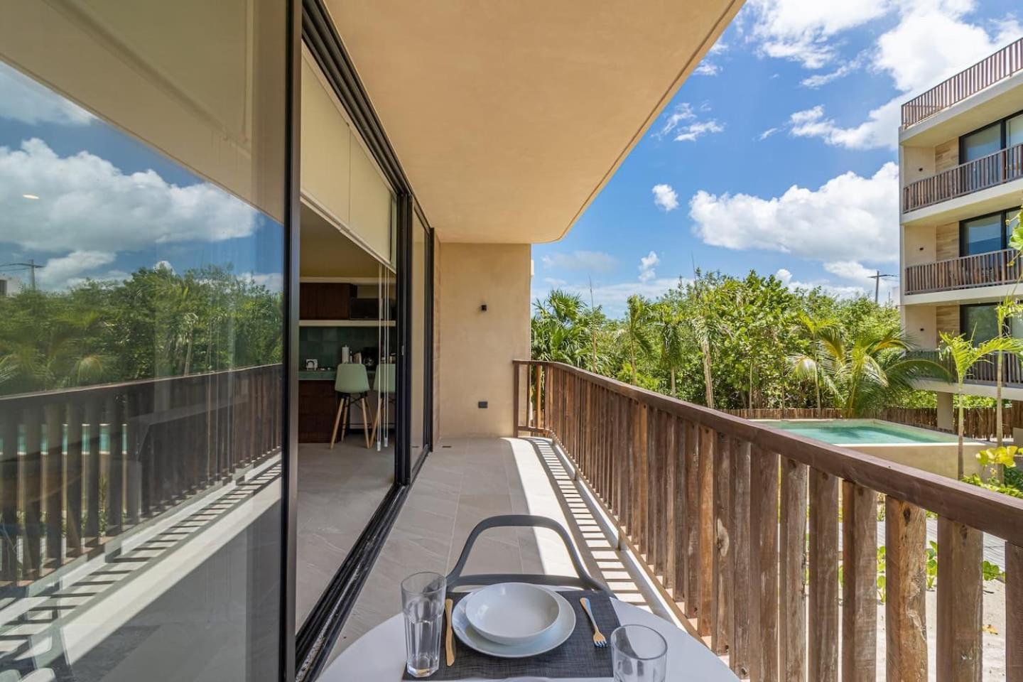 Isla Holbox Pool View Loft Steps From The Ocean In Punta Cocos - C101酒店 外观 照片